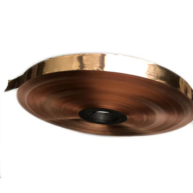 Copper Foil Copper Polyester Laminated Film Customizable Pure Copper Shielding for High Temperature Electronic Accessories