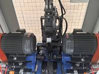 Machine à chanfreiner CNC à double extrémité Dexing Machinery, à commande servo, pour le chanfreinage automatique des extrémités et l'ébavurage des tuyaux et barres en acier, économe en énergie 6kW