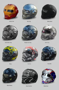 <span class=keywords><strong>Venta</strong></span> caliente ABS Full Face Flip Up Cool Interesante Ironman Máscara <span class=keywords><strong>Casco</strong></span> <span class=keywords><strong>Iron</strong></span> <span class=keywords><strong>Man</strong></span> <span class=keywords><strong>Casco</strong></span> <span class=keywords><strong>de</strong></span> motocicleta - Product Image 4