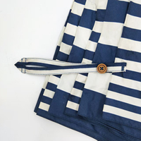 Parapluie manuel Japandi pour enfants, noir, avec revêtement UV, en pongé 190T, motif irrégulier, logo personnalisé, protection solaire et pluie 8K