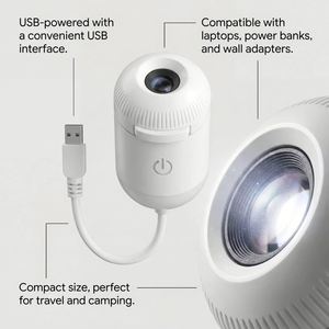 USB Mini <b>Star</b> Projector Galaxy <b>Light</b> HD 2IN1 Night <b>Light</b> for Kids Bedroom Home Decoration OEM ODM Factory - Product Image 6