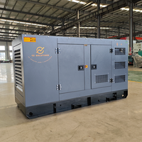 Groupes électrogènes diesel silencieux haute puissance 80 kVA 300 kW capable de répondre aux exigences de puissance intensives pour les projets industriels à grande échelle