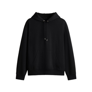 Sweat à capuche pour homme doublé en polaire, thermique, écologique, respirant, intérieur brossé, coque extérieure résistante au vent, superposition d'hiver - Product Image 2