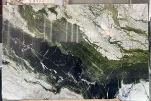 Nouvelle dalle de marbre jade froid, écologique, durable, grande taille, pour cuisine extérieure, salle à manger, comptoirs de villas de luxe et halls d'hôtel - Product Image 4