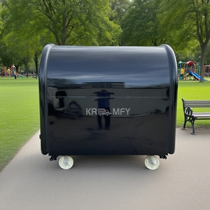 Chariot de crème glacée de haute qualité Mobile Van Service Commercial Window Truck Fast Food Trailer avec CE - Product Image 3