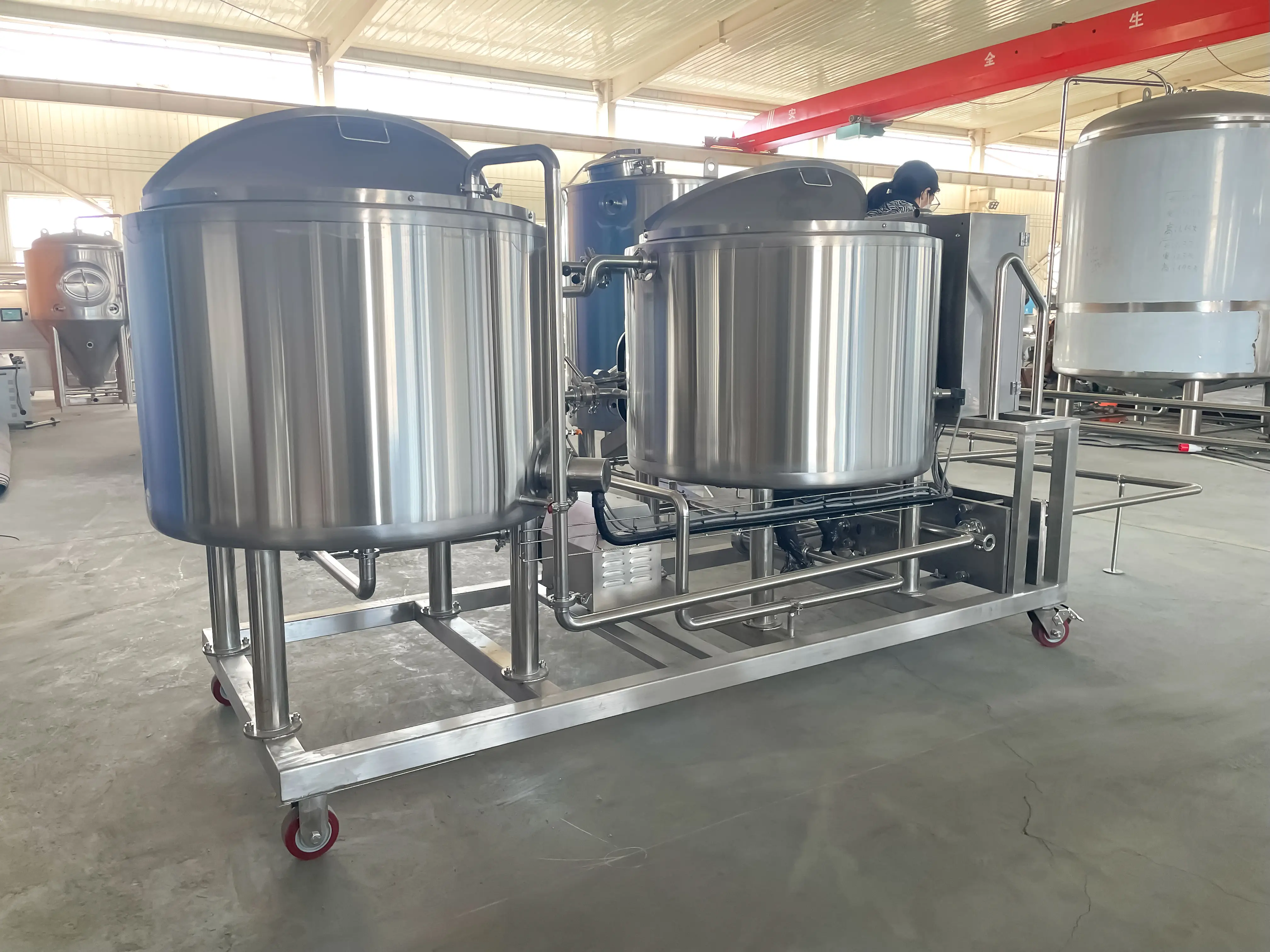 150L 250L 300L Kombucha brewing equipment whole set beer brewing equipment scoby Carbonation Tank Hot sale SUS304 equipment