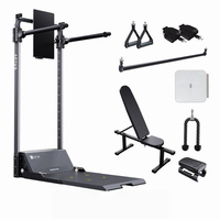 Machine de fitness multifonctionnelle Aptus Gym Monster avec système de réglage intelligent du poids, pliable, pour entraînement de force