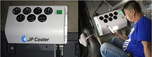 JP 12 Voltios Camión Aire Acondicionado 24V Techo Rv Camión Coche Furgoneta Estacionamiento Aire Acondicionado - Product Image 4