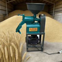 Machine combinée électrique, à essence et diesel pour décortiquer le maïs et moudre le riz, le millet et le maïs