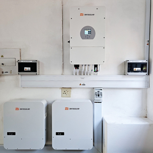 Batería <span class=keywords><strong>Solar</strong></span> de Litio Powerwall, Baterías de Energía 51.2V 100Ah 5kWh LiFePO4 de Almacenamiento, Batería Montada en Pared <span class=keywords><strong>para</strong></span> Sistema de Energía Doméstico - Product Image 5