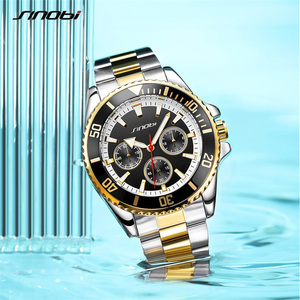 Montre Chronographe à Quartz pour Homme avec Grand Cadran de 43 mm, Aiguilles Lumineuses et Aiguille des Secondes en Forme d'Avion - Product Image 2