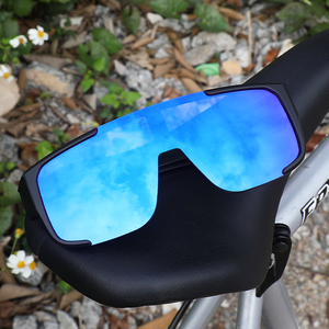Lunettes de soleil sport polarisées à porter par-dessus, miroir UV400 Z87, pour cyclisme et course à pied, branches antidérapantes, grande monture, photochromiques - Product Image 3