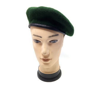 Bérets verts confortables en Offre Spéciale laine pour hommes <span class=keywords><strong>français</strong></span>, vente en gros, usine professionnelle personnalisée, 100% - Product Image 3