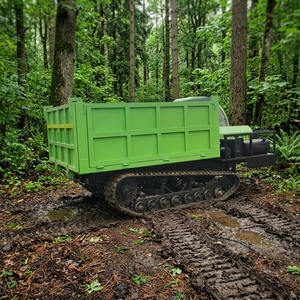 Oferta Especial: Dumper Hidráulico de 8T con Orugas de Goma para Todo Tipo de Terreno, Agricultura, Construcción y Transporte Todoterreno - Product Image 6