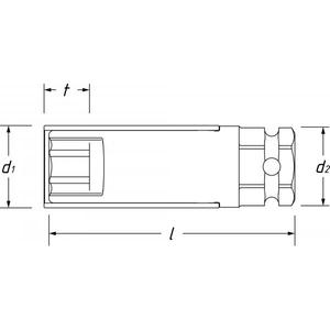 HAZET - 903SLG-017 Manguito de plástico para 903 S - EAN 4000896045808 TOMAS DE IMPACTO Y ACCESORIOS - Product Image 2