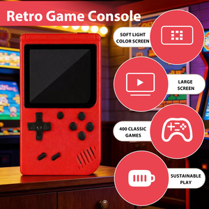 Console de jeu portable avec écran 3 pouces, conception OEM, emballage personnalisé, lecteur de jeux pour enfants, idéal comme cadeau - Product Image 4