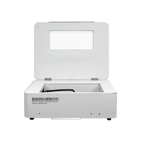 Machine de découpe laser pour films de protection d'écran en verre nano 9H PET pour téléphones, tablettes, ordinateurs portables et tableaux de bord de voitures, avec base de données logicielle intégrée