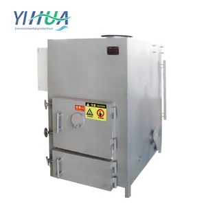 hospital waste incinerator with Inlet burner waste treatment machinery waste oil