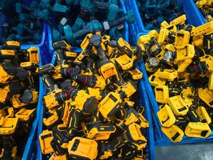 Taladro eléctrico sin escobillas <span class=keywords><strong>con</strong></span> batería de litio de 21 V, 60 Nm de par, martillo de impacto inalámbrico, taladro <span class=keywords><strong>percutor</strong></span> - Product Image 3