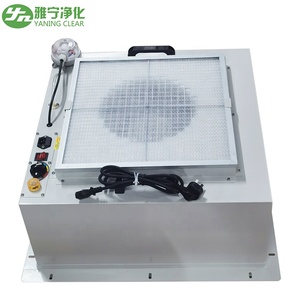 Yaning nhà sản xuất giá lọc thay thế báo động DC AC mycology phòng sạch laminar dòng chảy mui xe HEPA ffu <span class=keywords><strong>Fan</strong></span> lọc đơn vị - Product Image 4