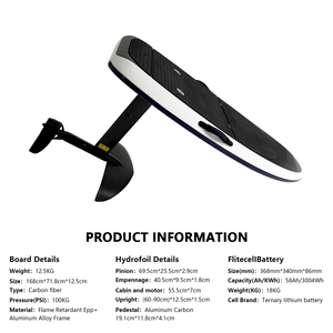 Batería Eléctrica de Alta Calidad 58AH 8000W para Tabla de Surf, Kitesurf, Deportes Acuáticos, con Carga Asistida para Hydrofoil y Efoil - Product Image 2