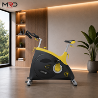 Bicicleta de Spinning Comercial para Gimnasio, Equipo de Ejercicio Cardiovascular para Moldear el Cuerpo, Bicicleta Estática para Interiores, Uso Doméstico/Comercial