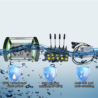 4 vannes solénoïdes à commande à distance sans fil par joystick hydraulique + système de contrôle de la stabilité de l'accélérateur pour la sécurité de toutes les grues