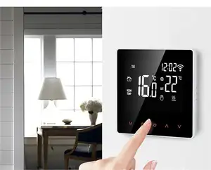 Wifi חכם thermostat ac thermostat עם wifi,alexa, עוזר גוגל עבור חימום חימום רצפה חשמלית 16a