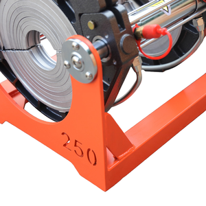 Machine de soudage par emboîtement hydraulique industrielle E-work 90-250B pour tuyaux PE/PVDF/PPR, tube en plastique avec cadre pour diamètres de 90 à 250 mm - Product Image 5