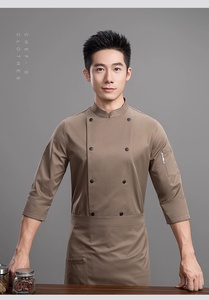 <span class=keywords><strong>Giacca</strong></span> da Chef Francese Doppiopetto - Resistente alle Macchie e al Calore per Cucine Professionali - Product Image 5