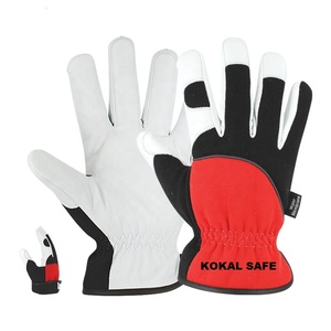Gant de travail en cuir de haute qualité avec anti-coupures et anti-dérapant Caractéristiques Soft-Shell et doublure en fourrure - Product Image 3