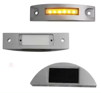 Réflecteur solaire en aluminium à LED pour marquage routier, marqueurs de voie, balise solaire pour allée