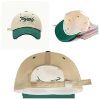Gorras de Béisbol Unisex de 6 Paneles, Estilo Vintage, Tela de Algodón, Logotipo Bordado Personalizado, Gorras Premium Sin Estructura, Nueva Moda 2026