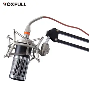 Voxfull VF-U710V mikrofon canlı akış Podcast mic profesyonel mike masaüstü kayıt kondenser müzik oyun micfone pc için