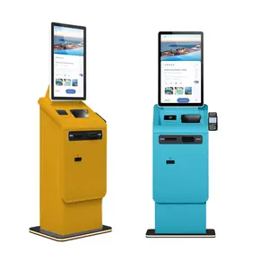 Crtly Self Payment Kiosk Cash And Coin Acceptor Sell Coins ATM Coin-operated Cash/bill Acceptor Payment Kiosk