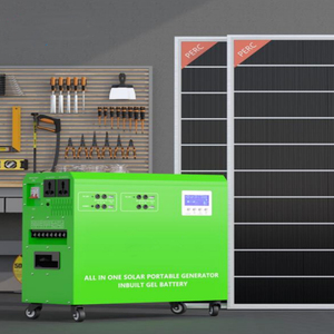 Générateur solaire portable 500W 1000W 1500W, énergie solaire domestique, production d'énergie solaire, générateur solaire pour la maison - Product Image 4