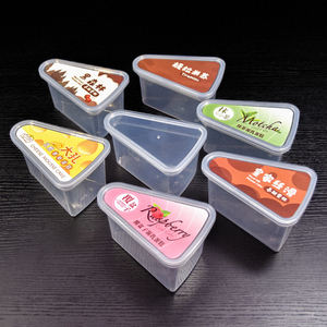 Taza de postre de plástico a <span class=keywords><strong>precio</strong></span> de fábrica para <span class=keywords><strong>pastel</strong></span> de Mousse con tapa y cuchara, caja de contenedor de tiramisú desechable taza de <span class=keywords><strong>pastel</strong></span> de plástico - Product Image 1