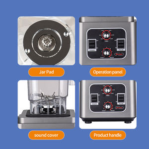 เครื่องปั่นอเนกประสงค์ขนาด 2.5 ลิตร 2200 วัตต์ สำหรับงานหนัก ปั่นอาหาร คั้นน้ำผลไม้ กำลังสูง - Product Image 3