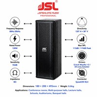 Haut-parleur colonne bidirectionnel JSL de 5 pouces (pour conférences/salles d'auditorium)