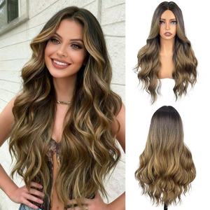 Perruque en cheveux humains à dentelle frontale Body Wave avec mèches pré-épilées, haute définition, sans adhésif, perruque en dentelle complète - Product Image 4