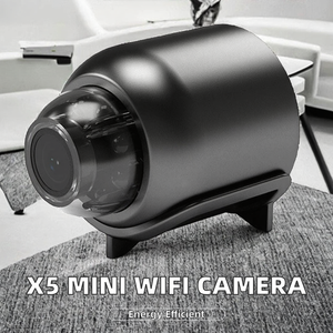 X5กล้องรักษาความปลอดภัยขนาดเล็กแบบพกพา1080P HD พร้อมระบบเสียงสองทางและเซ็นเซอร์ CMOS มองเห็นกลางคืนรับประกัน1ปีสำหรับการใช้งานในบ้านอัจฉริยะ - Product Image 2