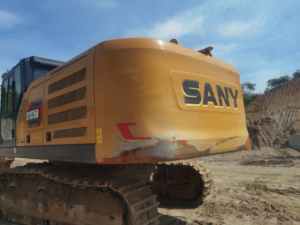 Prix bon marché d'usine Pelle diesel hydraulique originale de marque chinoise SANY 375H avec un excellent état de fonctionnement à vendre - Product Image 2