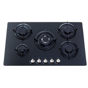 Placa de gas de vidrio templado de 5 quemadores - Product Image 6