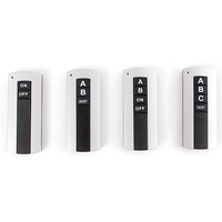 Gros 1-4 Touches À Distance Contrôleur 433Mhz RF Télécommande Apprentissage Du Code Télécommande