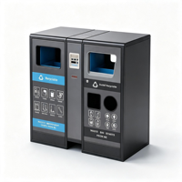 Poubelles amovibles en acier inoxydable facilitent le vidage des déchets et le nettoyage quotidien, offrant une simplicité et une commodité.