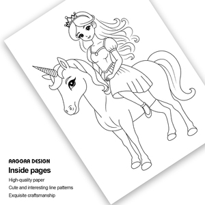 <span class=keywords><strong>Livre</strong></span> de peinture à <span class=keywords><strong>l</strong></span>'aquarelle sans bavure sur le thème <span class=keywords><strong>magique</strong></span> pour les tout-petits et les enfants de 1 à 8 ans, cadeau d'anniversaire artistique, livres personnalisés imprimés - Product Image 6