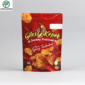 Custom Stand-up Pouch For Snack Food Packaging