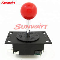 Accessoires pour centre de jeux d'arcade : Joystick métallique 5 broches 8 directions 12V pour jeux vidéo à monnayeur (version anglaise)