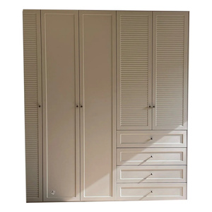 <span class=keywords><strong>Armoire</strong></span> française de haute qualité Vêtements modernes Armoires personnalisées Placards simples mais chics - Product Image 1