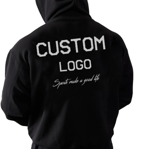 Sweat-shirts et sweats à capuche brodés de haute qualité pour hommes, respirants, décontractés, vêtements d'hiver pour hommes, logo personnalisé - Product Image 1